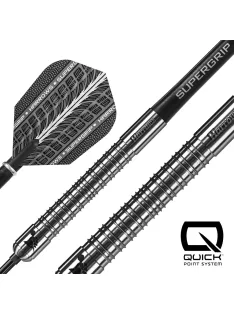 dart szett Harrows steel Supergrip 90% Quick Point, 21g