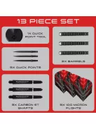 dart szett Harrows steel Supergrip Ultra 90% Quick Point 23g