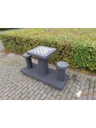 public HeBlad chess table ";version C"; with 2 chairs