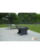 közterületi HeBlad csocsó asztal vandálbiztos (antracit színben), 1360 kg
