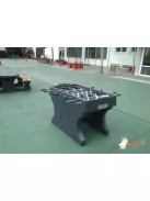 közterületi HeBlad csocsó asztal vandálbiztos (antracit színben), 1360 kg