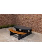 public HeBlad table with benches in many versions