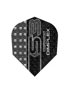   Dart toll Harrows Dimplex S3 toll, standard No2 100 mikron fekete
