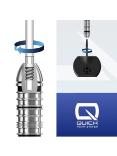 darts fémhegy cserélő Harrows Quick Point