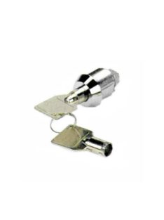 Zár körkulcsos 17mm. azonos kulcsos, 2db kulccsal 