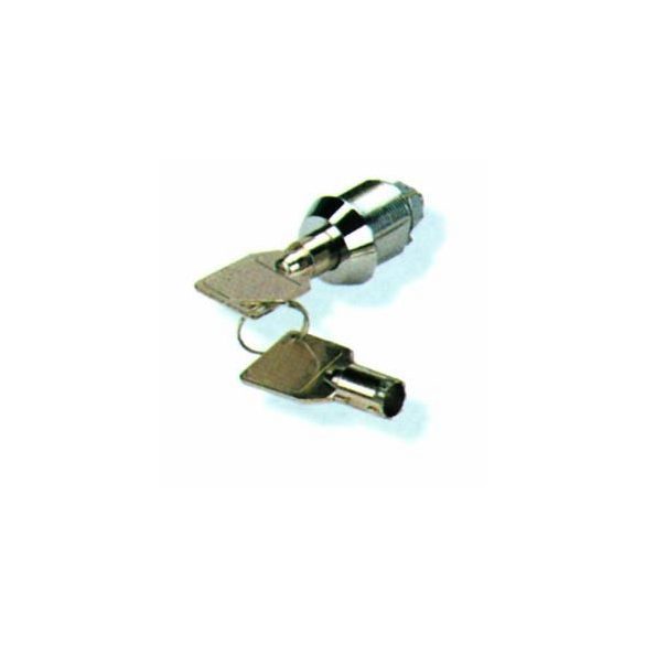 Lock with round key 17mm