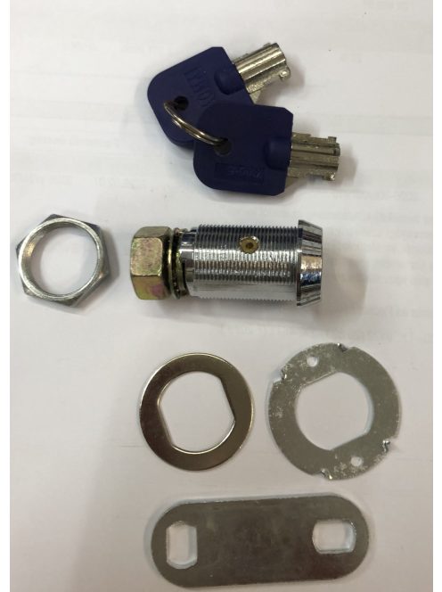 Lock with round key 28mm