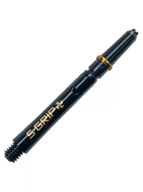 DART SHAFT HARROWS TWIST BLACK/GOLD, LONG