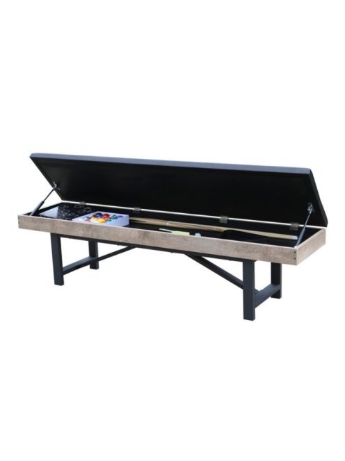 3 in 1 pool biliárdasztal inSPORTline Residento paddal (pool biliárd, étkező, ping pong asztal) sötét fa színben