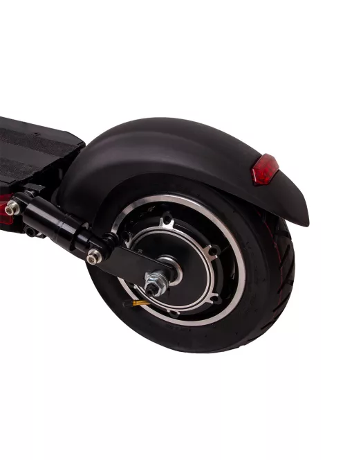 Elektromos roller W-TEC Tenmark III üléssel és táskával - fekete