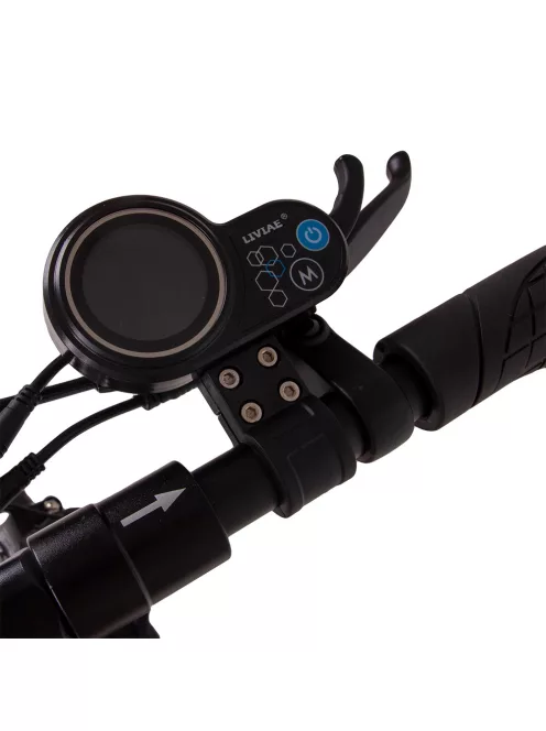 Elektromos roller W-TEC Tenmark III üléssel és táskával - fehér