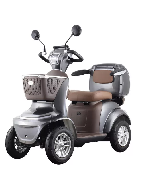 Négykerekű elektromos robogó inSPORTline Lubica - szürke