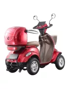 Négykerekű elektromos robogó inSPORTline Lubica - szürke