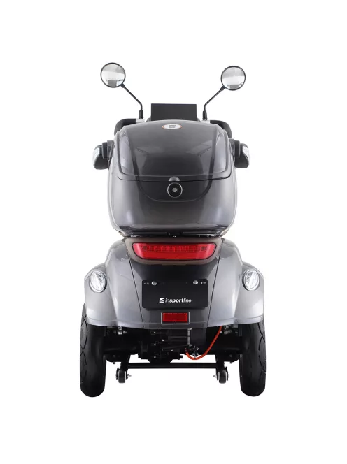 Négykerekű elektromos robogó inSPORTline Lubica - szürke