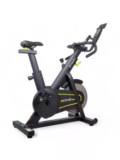   Szobakerékpár inSPORTline inCondi S150i, ékszijas, dupla fékrendszer, 7kg lendkerék, max.130kg, 24fokozat, HRC, Kinomap, aktiv ellenállás