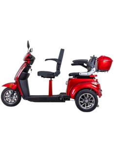   Kétszemélyes háromkerekű elektromos robogó inSPORTline Zorica Duo - barna