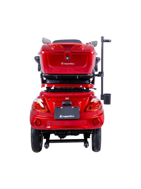 Kétszemélyes háromkerekű elektromos robogó inSPORTline Zorica Duo - barna