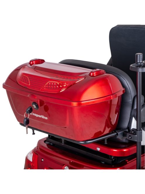 Kétszemélyes háromkerekű elektromos robogó inSPORTline Zorica Duo - fekete