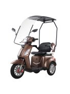 Elektromos háromkerekű robogó tetővel inSPORTline Zorica - piros