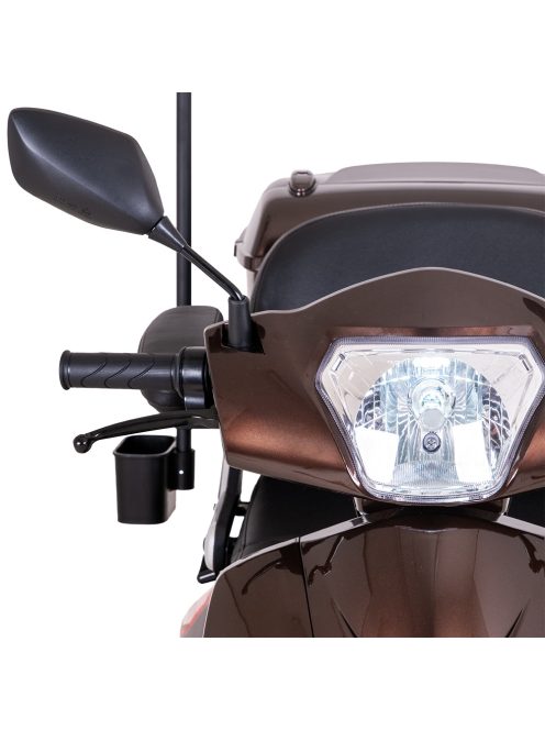 Elektromos háromkerekű robogó inSPORTline Zorica Lion - barna