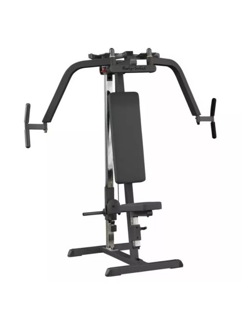 Mellizomerősítő gép Body-Solid Pec Dec GPM65 fekete, 41,28 kg, DuraFirm párnázat, tartós acélkeret, otthoni és edzőtermi használat