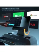 Futópad inSPORTline ZenRun 300, 15,6"-os TFT érintőképernyős kijelző, 22 km/h sebesség, Easy Fold rendszer, Silent Motion technológia