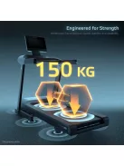 Futópad inSPORTline ZenRun 300, 15,6"-os TFT érintőképernyős kijelző, 22 km/h sebesség, Easy Fold rendszer, Silent Motion technológia