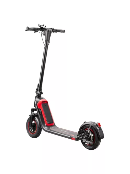 Elektromos roller kivehető akkumulátorral W-TEC SwapCharge 500W 10", alumínium ötvözet váz, 25 km/h, 38 km hatótáv, tárcsafék, állvány - piros