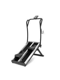   Lépcsőzőgép inSPORTline ZenPeak 30, elektromos terhelés, csúszásmentes felület, kapaszkodók, LCD kijelző, italtartó, iConsole+, taposógép