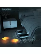 Lépcsőzőgép inSPORTline ZenPeak 30, elektromos terhelés, csúszásmentes felület, kapaszkodók, LCD kijelző, italtartó, iConsole+, taposógép