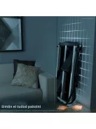 Lépcsőzőgép inSPORTline ZenPeak 30, elektromos terhelés, csúszásmentes felület, kapaszkodók, LCD kijelző, italtartó, iConsole+, taposógép