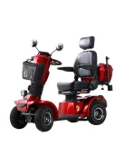 Négykerekű elektromos robogó inSPORTline Thodor, ólomsav akkumulátor, 40 km hatótávolság, 112 kg, 20 km/h - piros