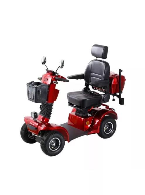 Négykerekű elektromos robogó inSPORTline Thodor, ólomsav akkumulátor, 40 km hatótávolság, 112 kg, 20 km/h - piros