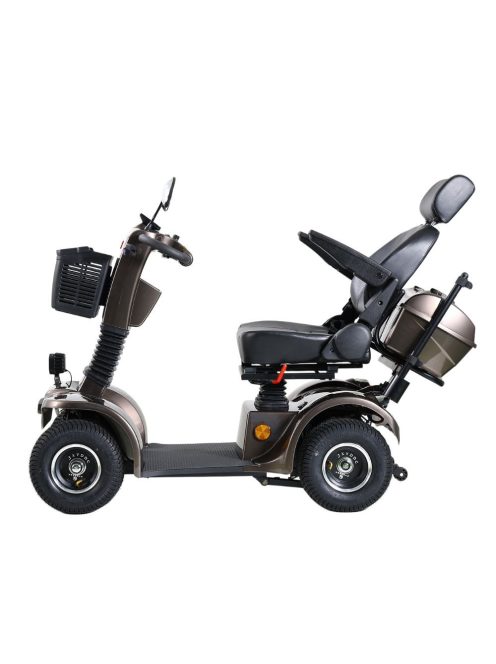 Négykerekű elektromos robogó inSPORTline Thodor, ólomsav akkumulátor, 40 km hatótávolság, 112 kg, 20 km/h - barna