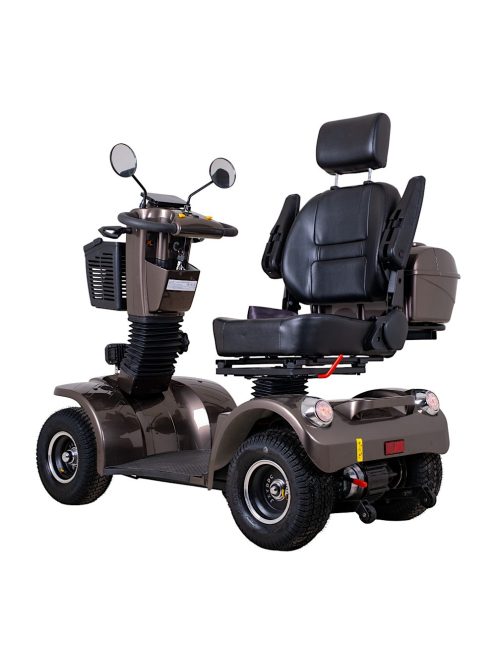 Négykerekű elektromos robogó inSPORTline Thodor, ólomsav akkumulátor, 40 km hatótávolság, 112 kg, 20 km/h - barna