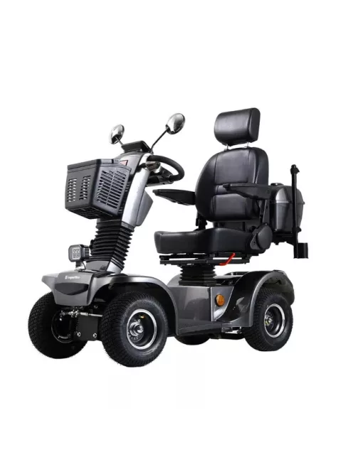 Négykerekű elektromos robogó inSPORTline Thodor, ólomsav akkumulátor, 40 km hatótávolság, 112 kg, 20 km/h - szürke