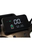 Négykerekű elektromos robogó inSPORTline Thodor, ólomsav akkumulátor, 40 km hatótávolság, 112 kg, 20 km/h - szürke