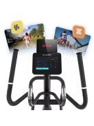 Ellipszis tréner inSPORTline ZenStride 600, kijelző, szállítókerekek, állítható rugóút, előre telepített alkalmazások