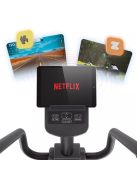 Háttámlás szobakerékpár inSPORTline ZenSeat 100, LCD kijelző, ergonomikus ülés, légáteresztő háttámla, 25 program