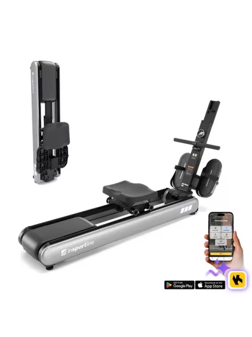 Evezőgép inSPORTline ZenRow 30, mágnesfékes, generátoros