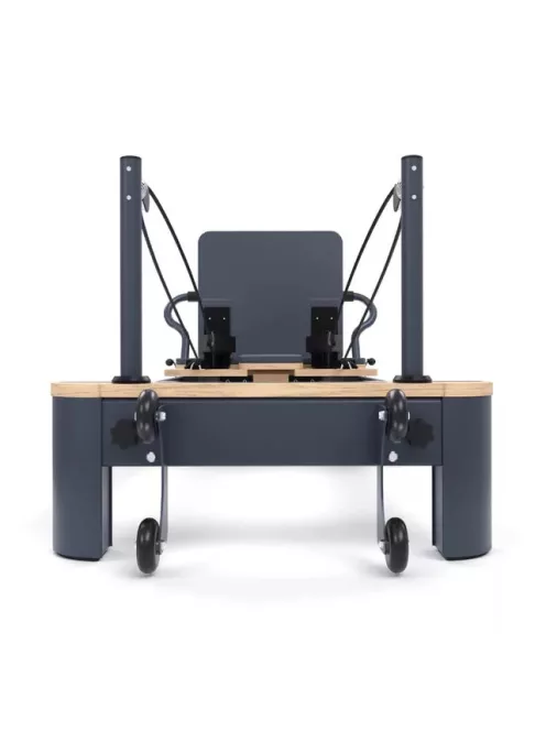 Pilates reformer inSPORTline Comfolder, pilates box tartozék, praktikus, összecsukható, porszórt, karcálló, rugós ellenállás, ALU váz, súly 68kg 