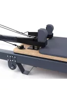 Pilates reformer inSPORTline Comfolder, pilates box tartozék, praktikus, összecsukható, porszórt, karcálló, rugós ellenállás, ALU váz, súly 68kg 