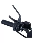 Négykerekű elektromos moped W-TEC Lubica II, LCD kijelző, 3 sebességi mód, biztonsági riasztó - szürke