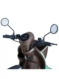   Négykerekű elektromos moped W-TEC Lubica II, LCD kijelző, 3 sebességi mód, biztonsági riasztó - piros