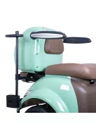 Négykerekű elektromos moped W-TEC Lubica II, LCD kijelző, 3 sebességi mód, biztonsági riasztó - zöld