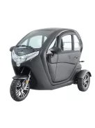 Elektromos robogó tetővel W-TEC Tukago - 25 km/h, tolatókamera 4"-os LCD kijelzővel, multimédiás Bluetooth, biztonsági övek, riasztórendszer - fekete