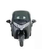 Elektromos robogó tetővel W-TEC Tukago - 25 km/h, tolatókamera 4"-os LCD kijelzővel, multimédiás Bluetooth, biztonsági övek, riasztórendszer - fekete