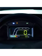 Elektromos robogó tetővel W-TEC Tukago - 25 km/h, tolatókamera 4"-os LCD kijelzővel, multimédiás Bluetooth, biztonsági övek, riasztórendszer - kék