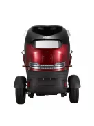 Elektromos robogó tetővel W-TEC Tukago - 45 km/h, tolatókamera 4"-os LCD kijelzővel, multimédiás Bluetooth, biztonsági övek, riasztórendszer - piros