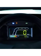 Elektromos robogó tetővel W-TEC Tukago - 45 km/h, tolatókamera 4"-os LCD kijelzővel, multimédiás Bluetooth, biztonsági övek, riasztórendszer - fekete